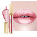 light Pink Lipsticks for Women Metallic Lipstick Long Lasting Non Stick Cup Lip Gloss, Shimmer Lightweight Hydrating Full Coverage Lip Color, DP114 Daytime