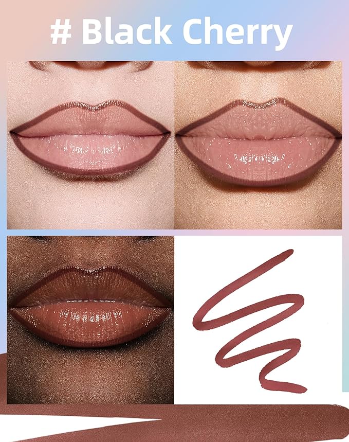 KIMUSE Long-Lasting Lip Stain Peel Off Mask, 12H Smudge-Proof Transfer-Resistant Lip Tint, Vegan & Non-Drying Formula for Bold Matte Finish, Easy Peel Application