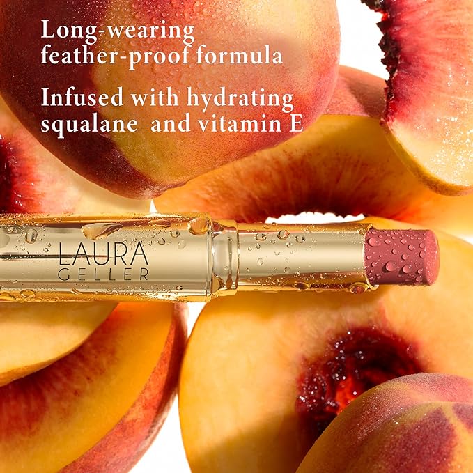 LAURA GELLER NEW YORK Jelly Balm Moisturizing Tinted Lip Balm - Brick House - Hydrating Vitamin E - Semi-Shine Finish