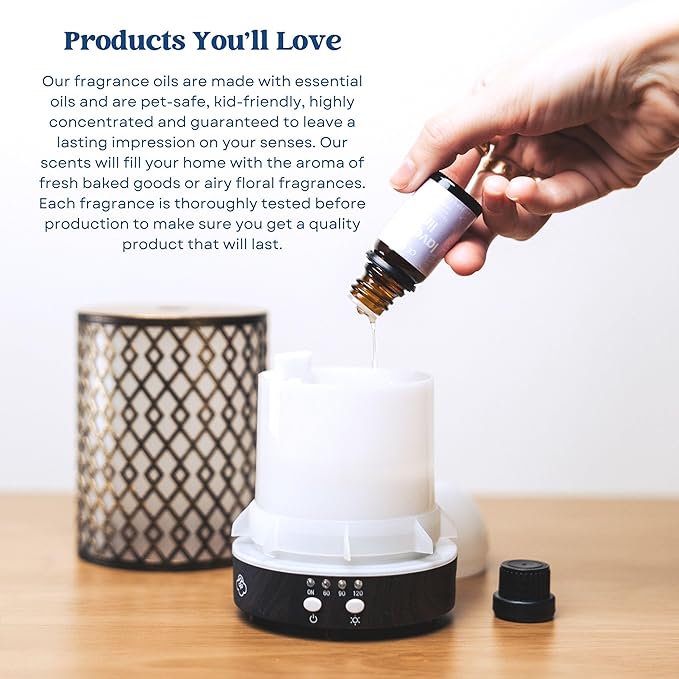 CANDECraftCo Premium Fragrance Oil – Diffuser Oils Fragrances Scented for Home, Candle Soap Making Supplies, Aromatherapy Blends for House (0.34 Fl Oz) (2-Pack, Cactus Bloom)