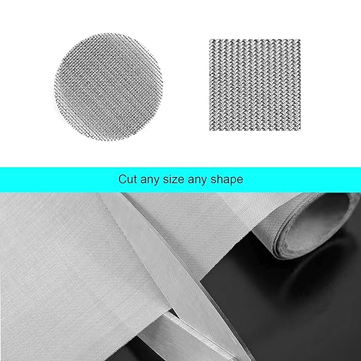 304 Stainless Steel Woven Wire 120 Mesh Fine Screen Mesh Steel Woven Mesh - Image 4
