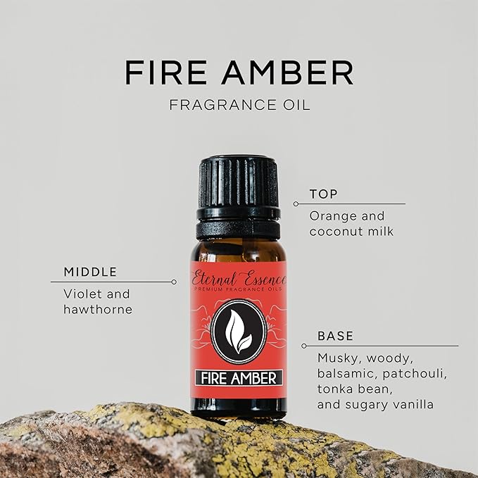 Fire Amber - Premium Fragrance Oil - 10ml