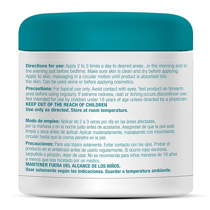 Dermactin Crepe Be Gone Body Souffle Classic - Large 12 ounce - Ultra Hydrating Crepe Skin Firming Cream for Neck,Chest, Arms & Legs