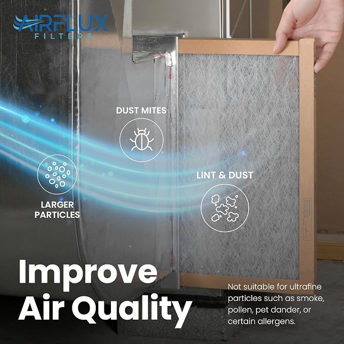 Fiberglass Air Filter -24x24x2Air Filter 12 Pack - Image 4