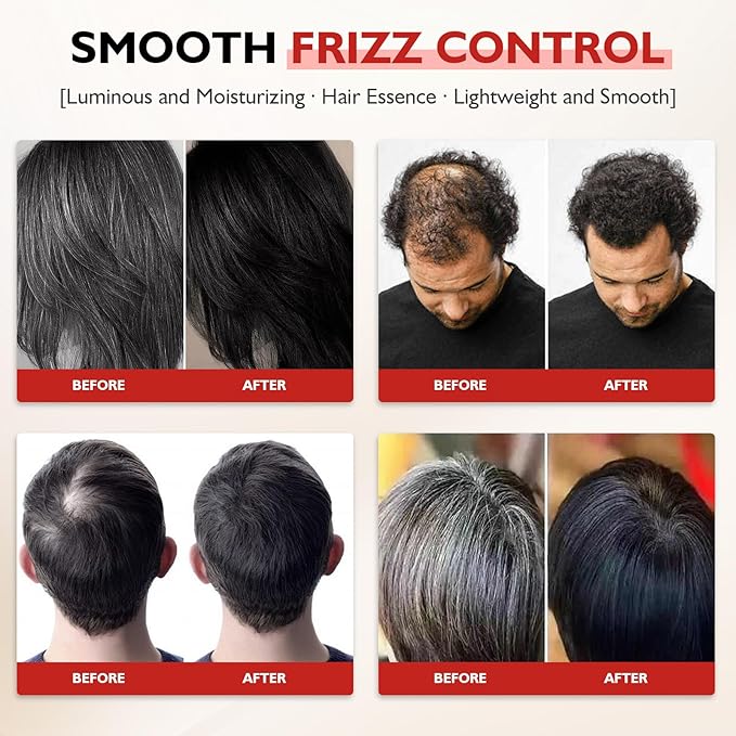 Saffron Hair Spray, Saffron Essence Spray for Hair Care, Nourishing Hair Care, Anti-Loss Root Strengthening, Improve Dryness and Frizz, Leaving Hairs Shiny Non-Frizzy (3 PCS)