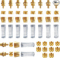 50PCS Brass DOT Air Brake Hose End Fitting Kit, Dazakoot J1402 Air Brake by HOME