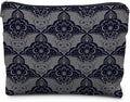 Gothic Makeup Bag - Halloween Bat Spider Witchy Gifts for Women - Goth Witch Stuff