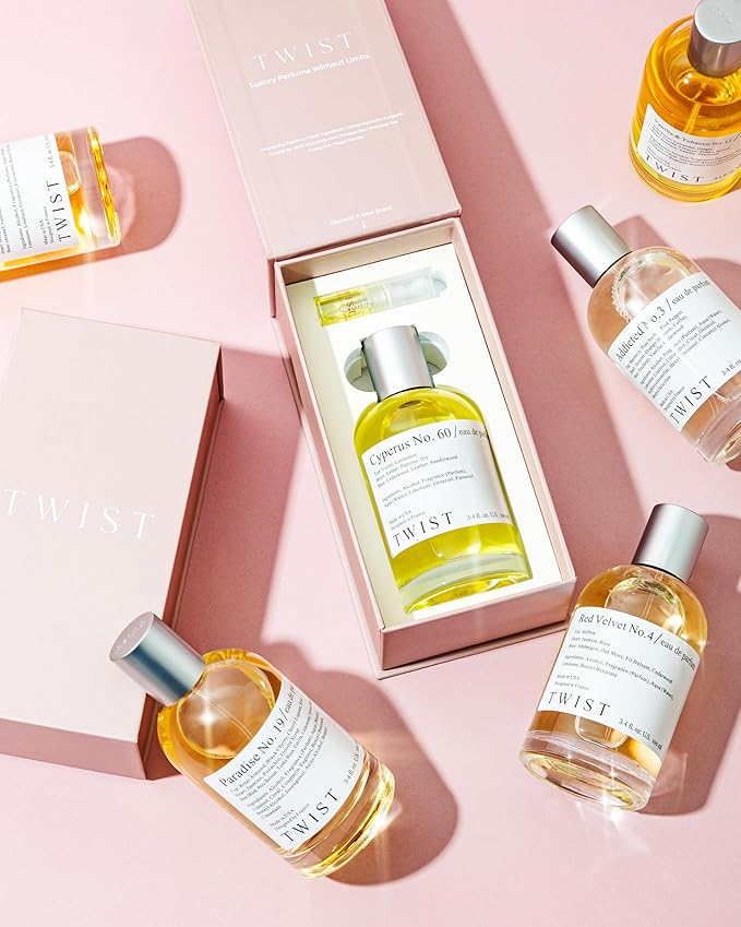 Twist - Cupid No. 9 - Eau De Parfum Inspired by Ver. Eros, Long Lasting Perfume For Men, Paraben Free, Vegan, Clean Ingredients, Fragrance - Spray 100 ml | 3.4 fl. oz.