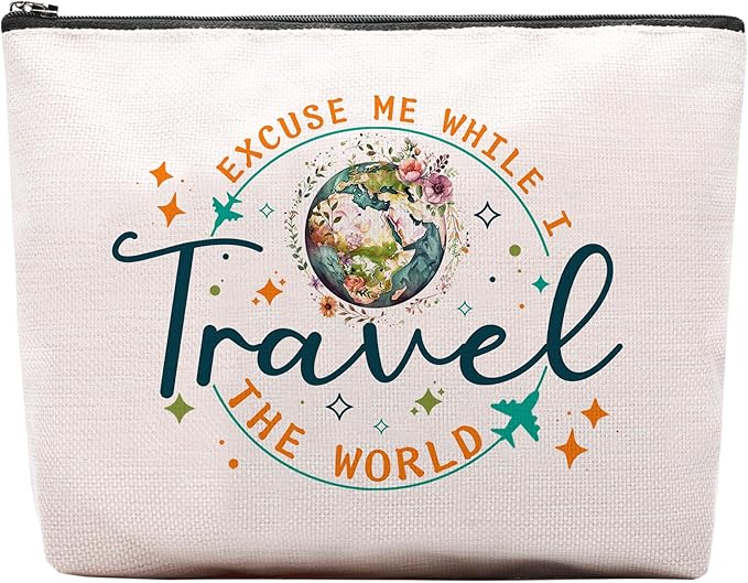 Travel Gifts for Women: Cosmetic Bag - Best for International Travelers & Weekend Trips