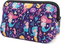 Cosmetic Bag Waterproof Neoprene Zipper Pouch Travel Portable Toiletry Makeup Bags Organizer Case for Women and Girls