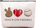 Baseball Cosmetic Bag for Women, Coach Gifts, Birthday & Team Gifts for Baseball Lovers