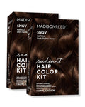 Madison Reed Radiant Hair Color Kit | 5NGV Dark Golden Brown with Warm Tones (Napoli Brown) for 100% Gray Hair Coverage | Dimensional Permanent Hair Dye | PPD-Free & Ammonia-Free | 2 Pack