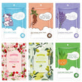 6 Sheets Face Masks Skincare for All Skin Types, Spa Party Facial Mask Skincare, Moisturize Sheet Masks Skin Care,Hydrating Face Masks Suitable for Sensitive Skin, Facial Mask for Women Skin Care