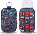 COOKOOKY 2 Pack Hand Sanitizer Spray Case Compatible with Touchland, Hand Sanitizer Holder, Mini Zippered Pouch, Small Makeup Bag for Women Friends Girls Gifts Idea