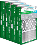 Filterbuy 16x25x5 Air Filter MERV 8 Essential Dust & Allergy Defense, Pleated by Filterbuy