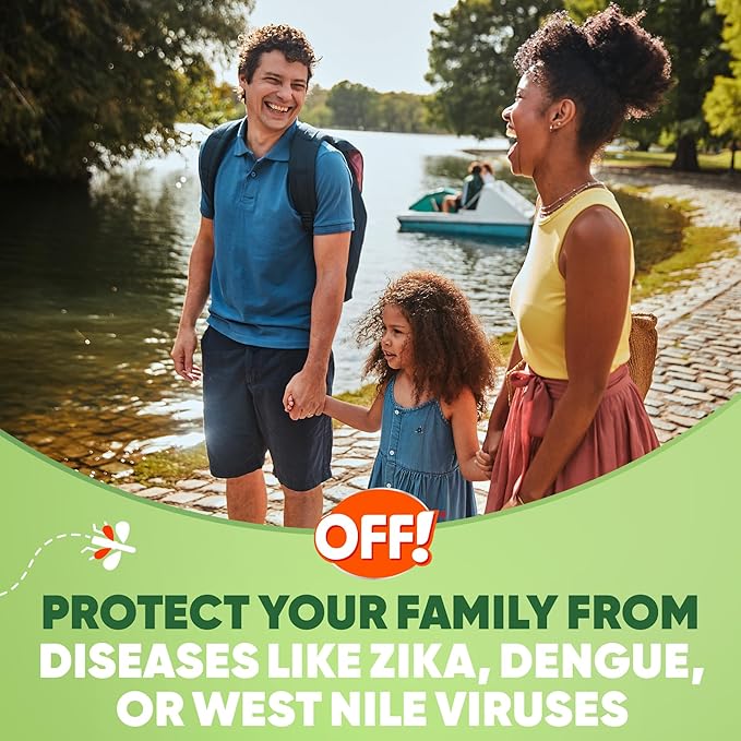 OFF! Deep Woods Insect Repellent Aerosol, Dry, Non-Greasy Formula, Bug Spray with Long Lasting Protection from Mosquitoes and Ticks, 4 Oz, 4 Count