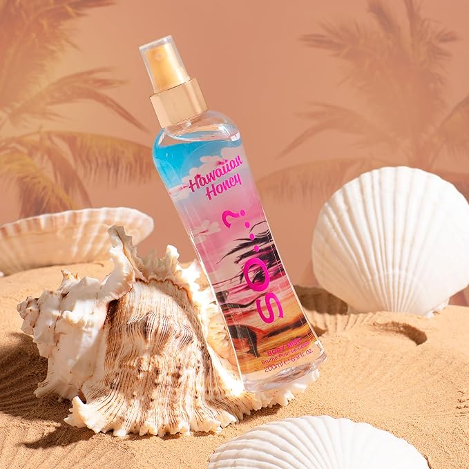 So...? Hawaiian Honey Body Mist for Women - 6.9 oz Body Mist - Pack of 3