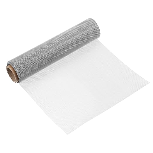 uxcell 100 Mesh 118" x 16" Woven Wire Mesh, 304 Stainless Steel Air Vent Filter - Image 7