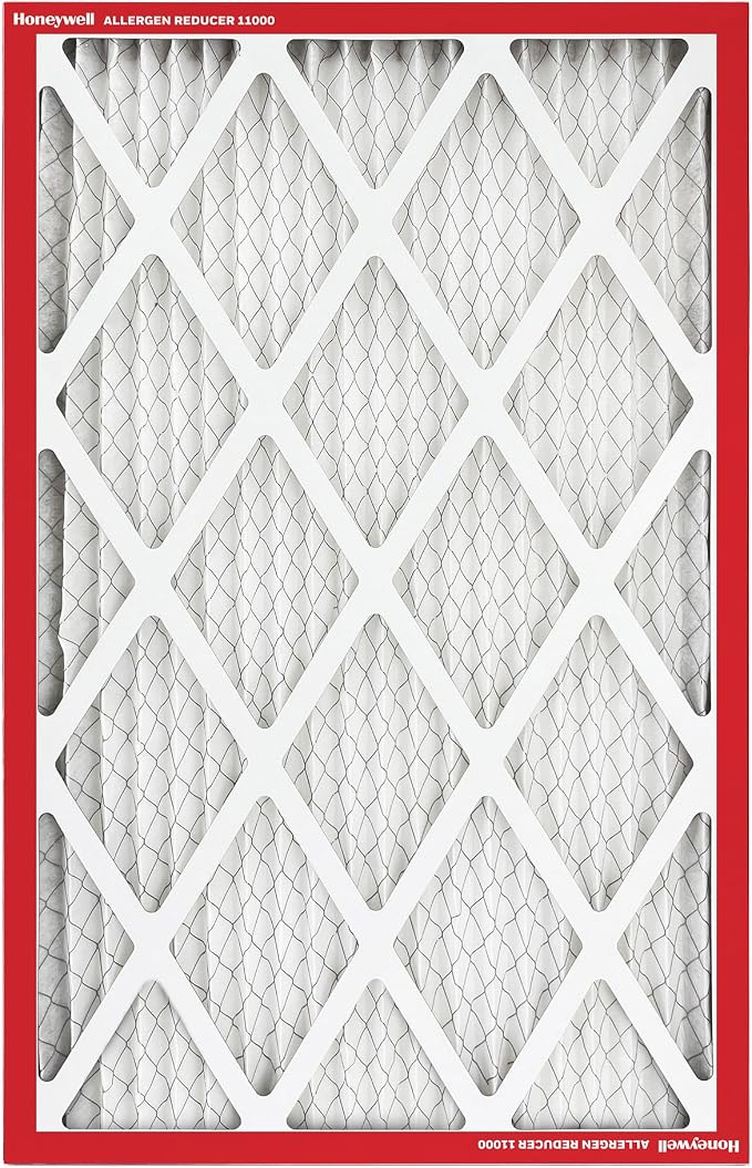 Honeywell 14x24x1 MERV 11 Allergen Reducer 11000 Electrostatic Pleated HVAC AC - Image 2