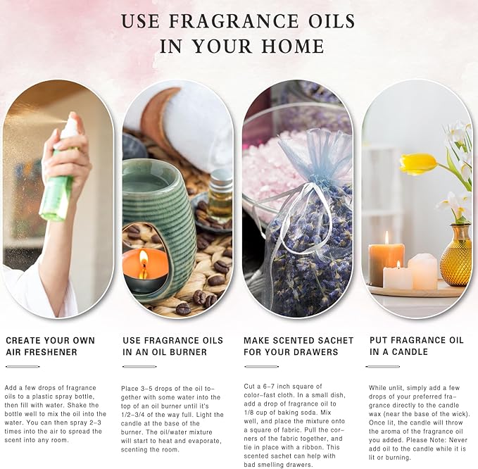 PHATOIL 3.38FL.OZ Black Orchid Fragrance Oils for Aromatherapy, Essential Oils for Diffusers for Home, Perfect for Diffuser, DIY Candle and Soap Making, DIY Scented Products - 100ml