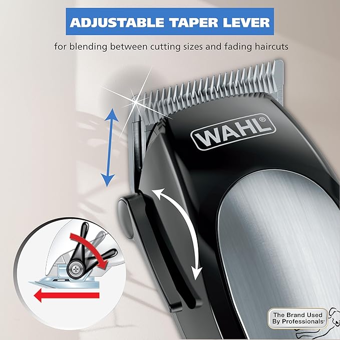 Wahl USA Lithium Ion Pro Series Cordless Animal Clippers – Rechargeable, Heavy-Duty, Electric Dog & Cat Grooming Kit for Small & Large Breeds with Thick to Heavy Coats – Model 9766