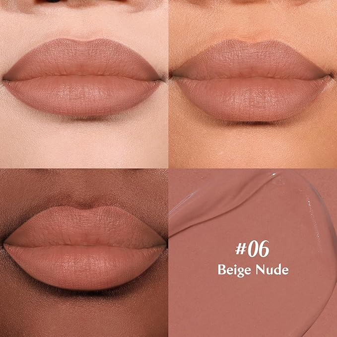 bayfree 2-IN-1 Lip Liner and Lip Stain, High Pigmented Long Lasting Velvet Lip Tint, Well-Defined Lipliner, Weightless Waterproof Not Animal Tested, Matte Finish Makeup