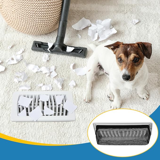 Zonon 12 Pcs 6 x 12 Inch Floor Register Cover Trap Vent Screen - Image 7