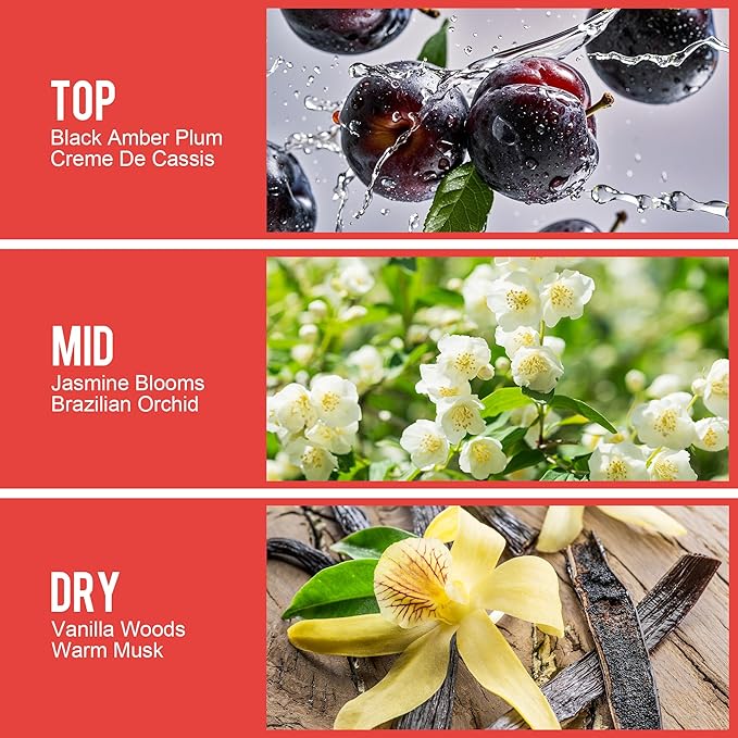 Perfume - No.2，Body Spray For Women（Eau De Perfum） Hair & Body Fragrance Mist，Flower Fruit Gourmet Tune（Plum + Vanilla + Jasmine + Woody Tone） Perfumes For Women（3 fl oz）