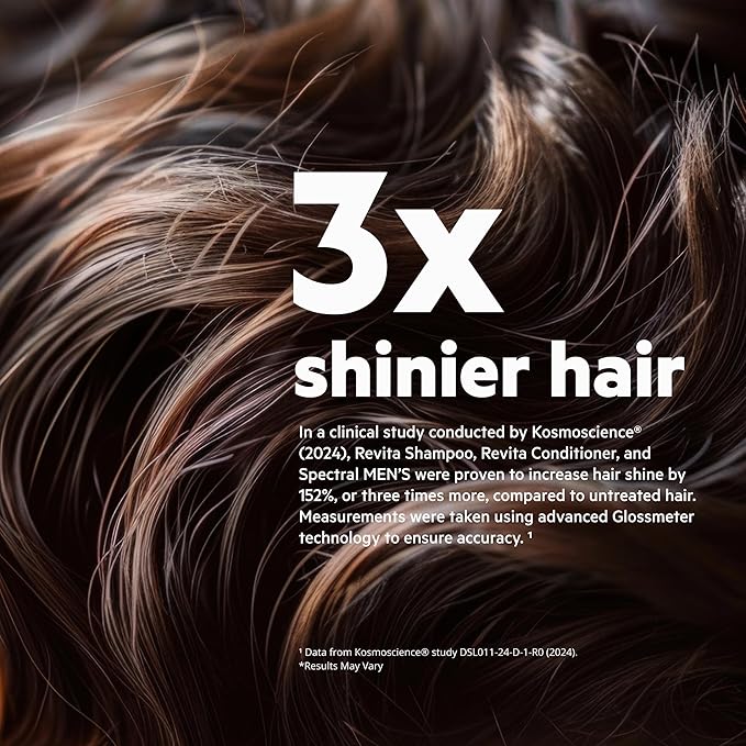 DS Labs Revita Shampoo & Conditioner Kit, 205 mL - Two-Step Scalp Care System for Fuller-Looking, Volumized Hair, Lightweight Hydration, Sulfate & Silicone Free, Color Safe, For Men & Women