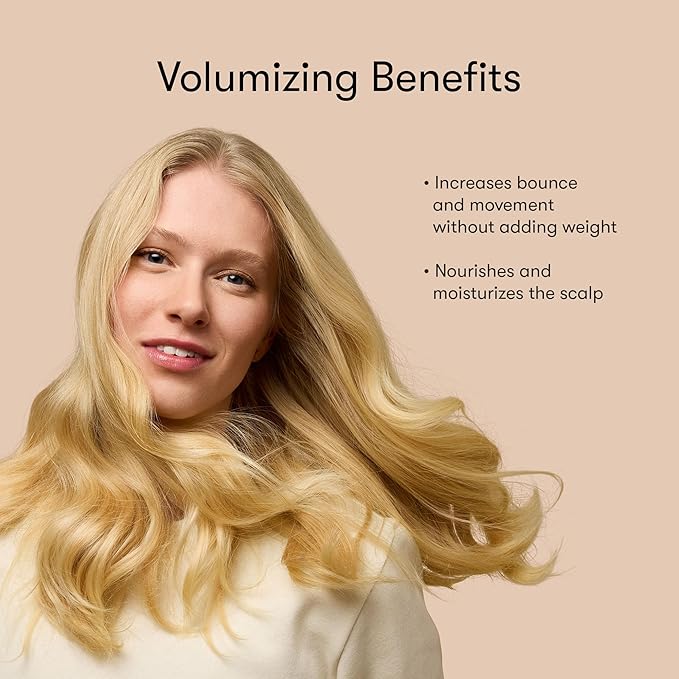 Odele Volumizing Sulfate-Free Conditioner, Adds Moisture, Shine, and Fullness for Straight or Wavy Hair Types, 32 Fl Oz