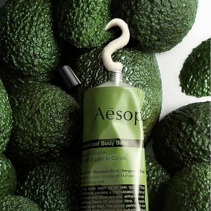 Aesop Geranium Leaf Body Balm | Soothing, Balancing Hydration with Geranium Leaf, Mandarin Rind, Bergamot Rind & Nut Oils | Green Citrus Fresh Scent | 100 mL / 3.4 oz