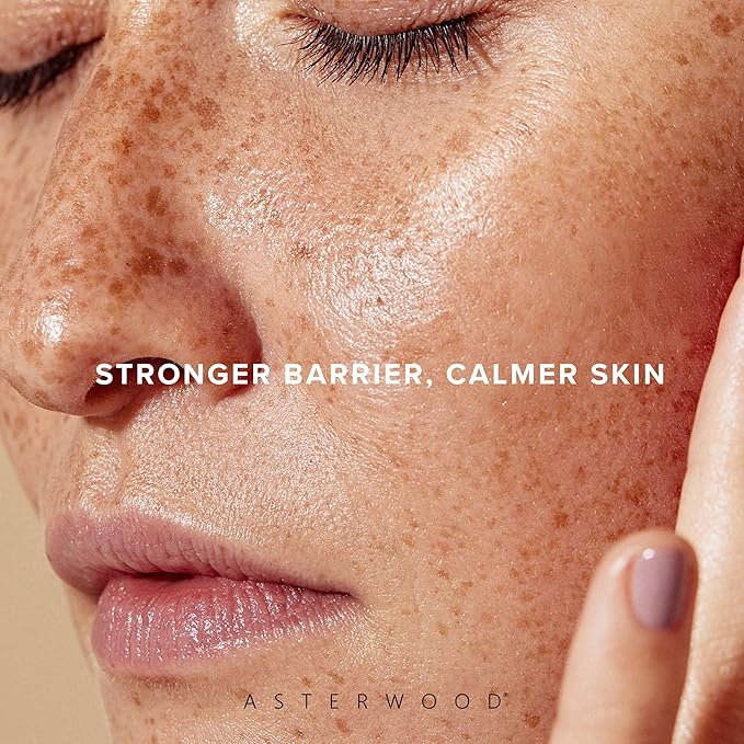 Asterwood Ceramide Barrier Repair Serum - Hydrating, Calming, & Barrier-Restoring Skin Facial Serum - with Triple Ceramide Complex, Squalane, Hyaluronic Acid - Fragrance-Free, Cruelty-Free - 1 Fl Oz