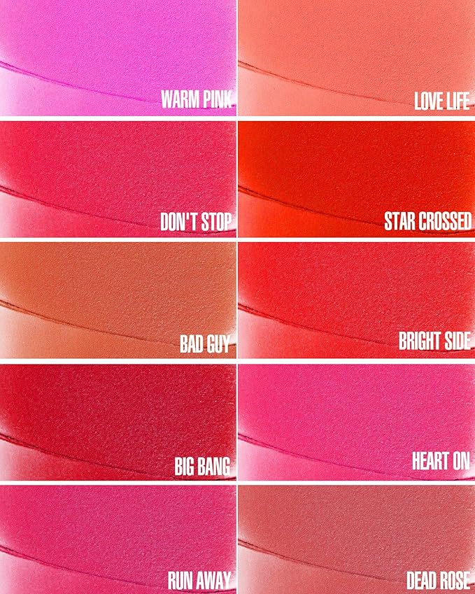 Hot Pink Lipstick Long Lasting Lipsticks for Women Smudgeproof Transferproof Cruelty Free Lip Makeup, 908 Heart On