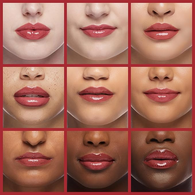 Revlon Super Lustrous Lip Gloss, Non-Sticky, Hydrating, High Shine Finish, 247 Desert Spice, 0.13 oz