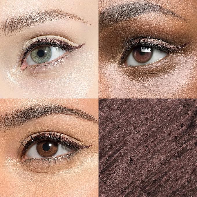 Julep When Pencil Met Gel Sharpenable Multi-Use Longwear Eyeliner Pencil - Chocolate Brown Shimmer - Transfer-Proof - High Performance Liner
