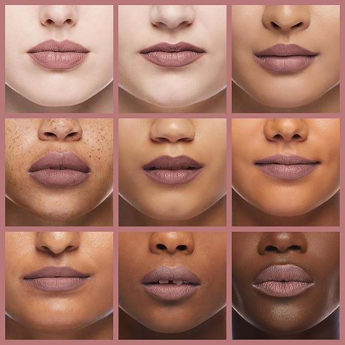 Oulac Matte Liquid Pink Lipstick for Women, Pink Nude Long Lasting Lipstick, Waterproof Lip Stain, No Transfer, Creamy High Pigmented Formula with Vitamin E, Vegan & Cruelty-Free M24