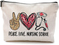 Nurse Gifts for Women: Nurses' Makeup Bags With Zipper