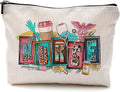 Nurse Makeup Bags,Nurse Gifts for Women,Nurse Cosmetic Bags With Zipper,Nurse Gifts for Nursing Student,Student Nurse Gifts(J style)