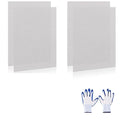 4 Pcs 13x9 40 Mesh 304 Stainless Steel Wire Mesh Sheet, Rustproof Metal Mesh by Unknown