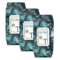 Body Prescription Makeup Cleansing Wipes - Gentle and Effective Face Wipes, 50 Count (Pack of 3), Tea-Tree