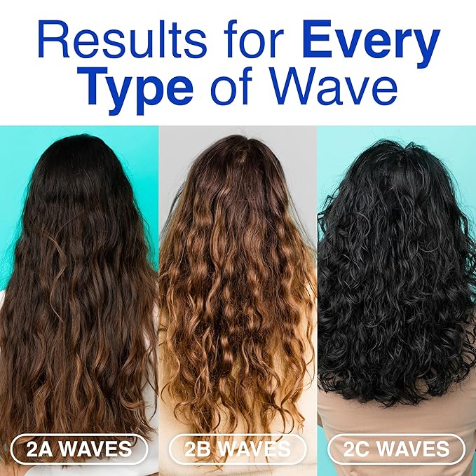Wave Revival Shampoo for Curly Hair Women - Frizz-Fighting & Hydrating Curl Shampoo for Defined Waves | Sulfate-Free & Paraben-Free