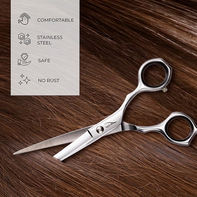 NGHIA Cutting Hair Scissors - KT-706 (Stainless Steel)