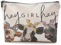 Cow Gifts,Western Makeup Bag,Cow Makeup Bag,Cow Print Stuff,Makeup Bags For Women