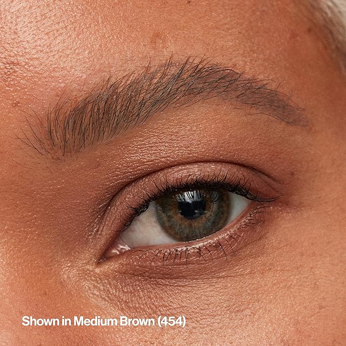 Revlon ColorStay Micro Eyebrow Pencil with Built In Spoolie Brush, Infused with Argan and Marula Oil, Stocking Stuffer for Her, 454 Medium Brown, 0.003 oz
