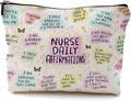 Nurse Makeup Bags,Nurse Gifts for Women,Nurse Cosmetic Bags With Zipper,Nurse Gifts for Nursing Student,Student Nurse Gifts(K style)