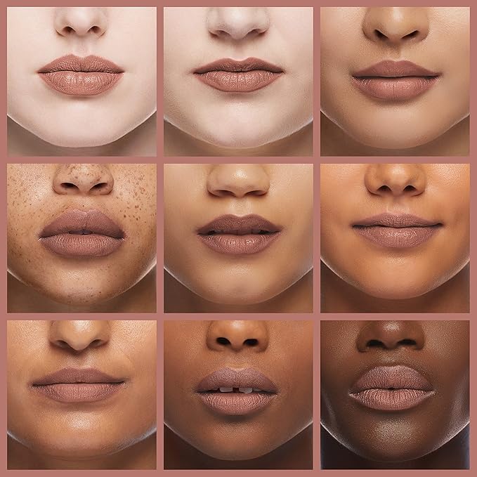 Palladio Retractable Waterproof Lip Liner High Pigmented and Creamy Color Slim Twist Up Smudge Proof Formula with Long Lasting All Day Wear No Sharpener Required, Nearly Nude