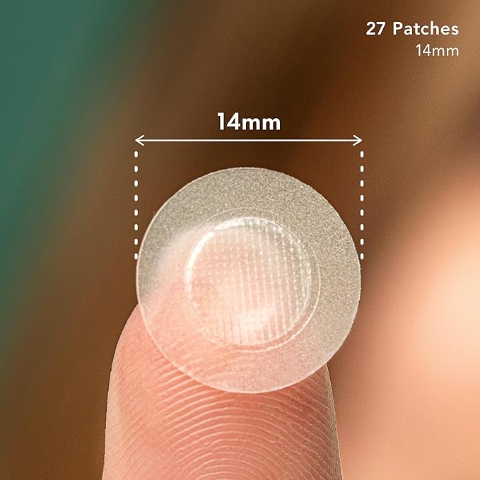 Rael Pimple Patches, Miracle Microcrystal Spot Cover - Hydrocolloid Acne Patch with Tea Tree Oil, Early Stage Zits and Blemish, Korean Skin Care (27 Count)