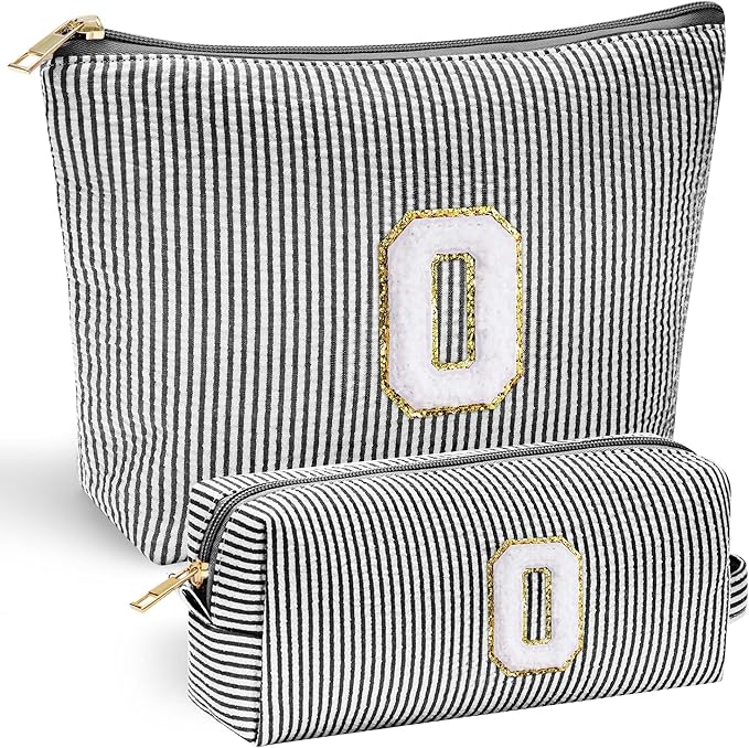 YOOLIFE Mothers Day Gifts for Mom, Makeup Bag Pouch for Sister Friend Female Her Mom | Birthday Gifts for Women Ever Mom In Law | Makeup Storage Bag Makeup Bag Set Bridesmaid Cosmetic Bag Black O