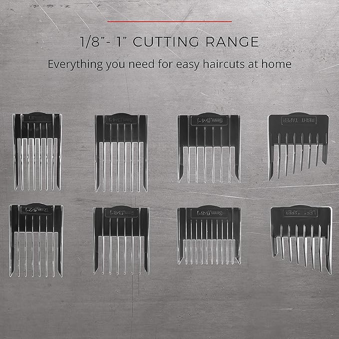 Remington Vacuum Haircut Kit, Vacuum Beard Trimmer, Hair Clippers for Men with Removable Hair Chamber and Dual Motor Power (18 Pieces) (Pack of 2)