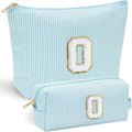 YOOLIFE 2 Pieces Makeup Bags for Women, Mom Birthday Gifts Unique Gifts Makeup Bag Toiletry Bag Makeup Pouch Cosmetic Bag Beauty Bag Cute Makeup Bag Wedding Daughter Friend Gifts for Women Her O